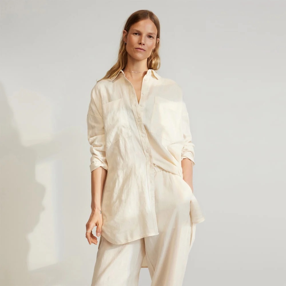 Everlane Linen Button-Up Shirt